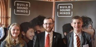 MINISTER ADDRESSES CHILDREN’S MENTAL HEALTH SENEDD EVENT Jack Sargeant with Rowan and Jake Jack Sargeant with Rowan and Jake