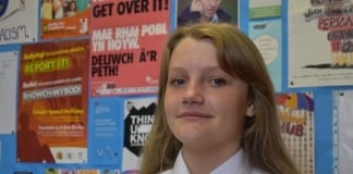 LEADING THE WAY ON CHILDREN’S MENTAL HEALTH IN WALES Rowan Pateman from Whitchurch High will take part in the Build Sound Minds event