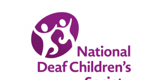 Roadshow for deaf children arrives in Carmarthenshire National Deaf Childrens Society logo 1