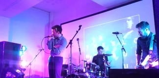 THE SLOW READERS CLUB – End-Of UK-Tour Party Plans // Mammoth Tour Starts Tomorrow Slow Readers Club live at Manchester Central Library 32504413811