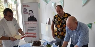 From Bake Off to Cake Off left to right Martin Hood Jon Jenkins and Ross Williams