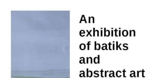 Flaherty Batiks announce forthcoming exhibition in Brynamman 2019 black mountain poster
