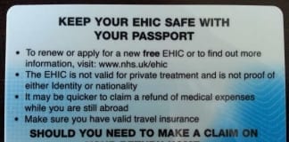 What does EHIC removal mean for travel insurance? EHIC card
