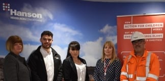 Action for Children cements charity of the year at Hanson Hanson Cement choose Action for Children as their charity of the year 1