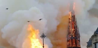 Notre Dame Cathedral Fire Paris April 15 2019