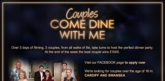 COUPLES COME DINE WITH ME IS BACK! CARDIFF AND SWANSEA