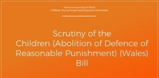 Anti-physical punishment measures in Children Wales Bill are a move towards fairness and equality, says NSPCC D2gwbBSX0AMmUJs