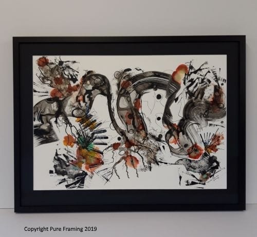 Exciting Artist to hit the West Wales Art Scene and news from the framing workshop Linda Ellis Artwork 1