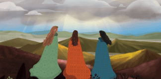 WATCH: Ancient tale of three Welsh rivers given new lease of life through stunning animation Sisters