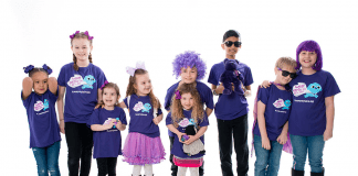 Why School Children Across The UK will be Wearing Purple on the 7th of June children in purple