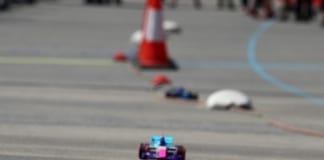 3D printed model car race in Carmarthen 3DRace13