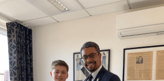 Taking the young carer message to the top Oliver Davies meets Vaughan Gethiung AM