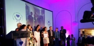 Blaze-hit ward staff get special honour Singleton Hospital special fire award low res