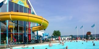 Haven provides an added boost to potential caravan owners with trip to Tokyo 2020 competition Combe Haven Outdoor Pool