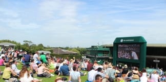 Why this year’s Wimbledon final was the most watched ever Murray Mound Wimbledon