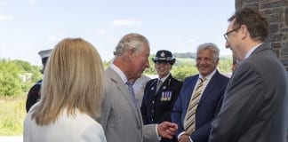 Royal praise for Garden as he urges: keep up the good work NBGW HRH Prince Charles visit 001