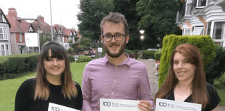 Graduates team up to make their green dream a reality/Gwireddu breuddwyd graddedigion am fusnes gwyrdd Easily Eco