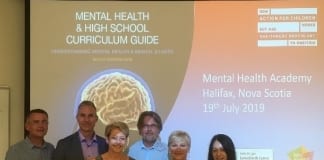 The Guide goes Global From left to right Chris Dunne Andrew Baxter Project Leader Teen Mental Health