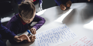 Welsh school children create poem for Wales Squad Rodney Parade 5