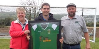 New Solva AFC kit to continue Luke’s Stand Up To Cancer message SAM 6948