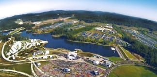 Aafrin Shaikh from West Wales takes part in Scout Skills Festival in West Virginia World Scout Jamboree