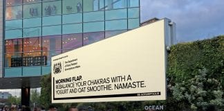 UK Dairy campaign scoops international award Billboard poster