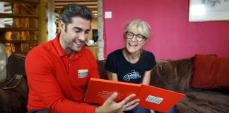 WELSH POSTCODE LOTTERY WINNER GETS ANOTHER KNOCK ON THE DOOR DSC00149