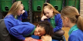 Almost nine out of ten pupils in Wales say first aid is one of the most important lessons they could learn at school KFP 9495