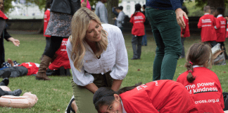 Letter to the editor: “First aid should be compulsory throughout the UK” – says campaigner and mother of two, Marina Fogle. Red Cross 5