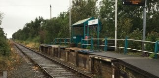 Improvement work at Ty Gwyn station comes to an end Ty Gwyn Station 1 Before