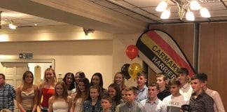 Carmarthen Harriers celebrate successful last 12 months at annual Dinner & Awards Evening 72943769 1127798904080071 1081748497738235904 n