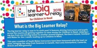 Children In Need/Big Learner Relay BLR 2019 Poster