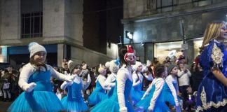 Swansea Council: Young performers eager to add extra light and colour to Christmas parade Swansea Council Young performers eager to add extra light and colour to Christmas parade