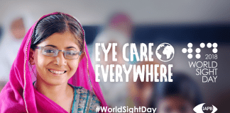 Focus on eye care in the community this World Eye Sight Day/Canolbwyntio ar ofal llygaid yn y gymuned ar Ddiwrnod Golwg Y Byd World Sight Day