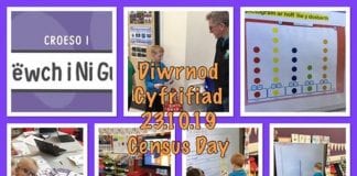 Let’s Count! Ysgol Dyffryn Cledlyn participates in Census Schools Programme Ysgol Dyffryn Cledlyn
