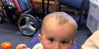 Bridgend families unleash their creativity with Arts 4 Wellbeing bridgend baby