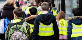 Activities planned as part of Road Safety Week children walking to school