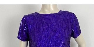 1.7m sequined items are BINNED after the Christmas party season but won’t ever biodegrade Sequin T Shirt