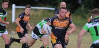 Rhondda Outlaws and Torfaen Tigers get away ties in the Coral Challenge Cup first round Torfaen Tigers and Rhondda Outlaws clash in a Welsh Premier League match in 2018.