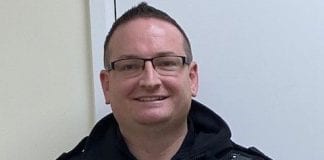 Police sergeant commended for his commitment to supporting his staff Sgt Tom Grace 1