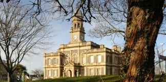 Listed building fair llanelli town hall
