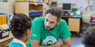 Letter to Editor – volunteer appeal to help keep children safe from harm NSPCC Schools Service The children and adults pictured are models Credit Tom Hull