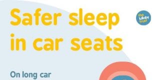 The Lullaby Trust Safe to sleep in Car Seat