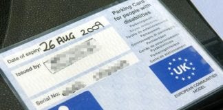 Blue badge applications Disabled blue badges