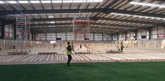 Work well underway on Carmarthenshire’s temporary hospitals Work well underway on Carmarthenshire’s temporary hospitals