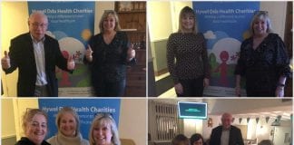 Bryngolau Prince Philip Hospital Charity night raises money for a sensory garden at Prince Philip Hospital piccollage