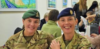 Inspirational Night for Pembrokeshire Women and Girls sgts sarah davies and laura furness 1 scaled