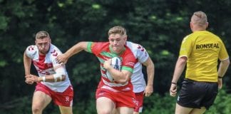 Wales Rugby League’s spring international programme postponed Henri Roberts on the charge for Wales Students v England Students last year credit James Kaye