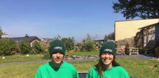 Sibling duo set sights sky high with 24-hour home fundraiser for NSPCC Cymru Jem and Poppy are raising money for NSPCC Cymru with 24 hour bounceathon 5