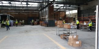 First food deliveries for Neath Port Talbot’s most vulnerable warehouse